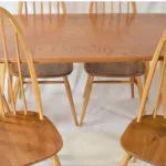 Wooden table and chairs