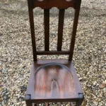 Dark wooden chair