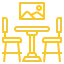 Dinner table icon